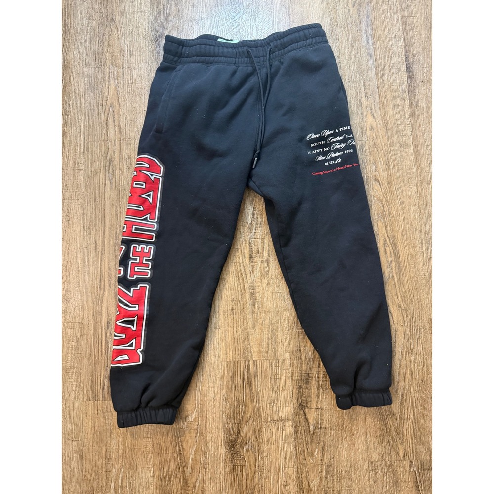 Shoe Palace Boyz N‎ The Hood Graphic Sweatpants Mens Medium Black Joggers 2024